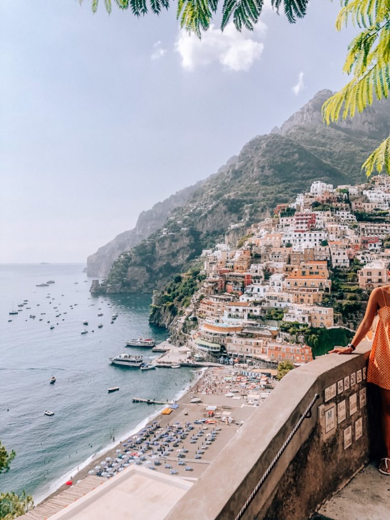 trip to the Amalfi coat Positano