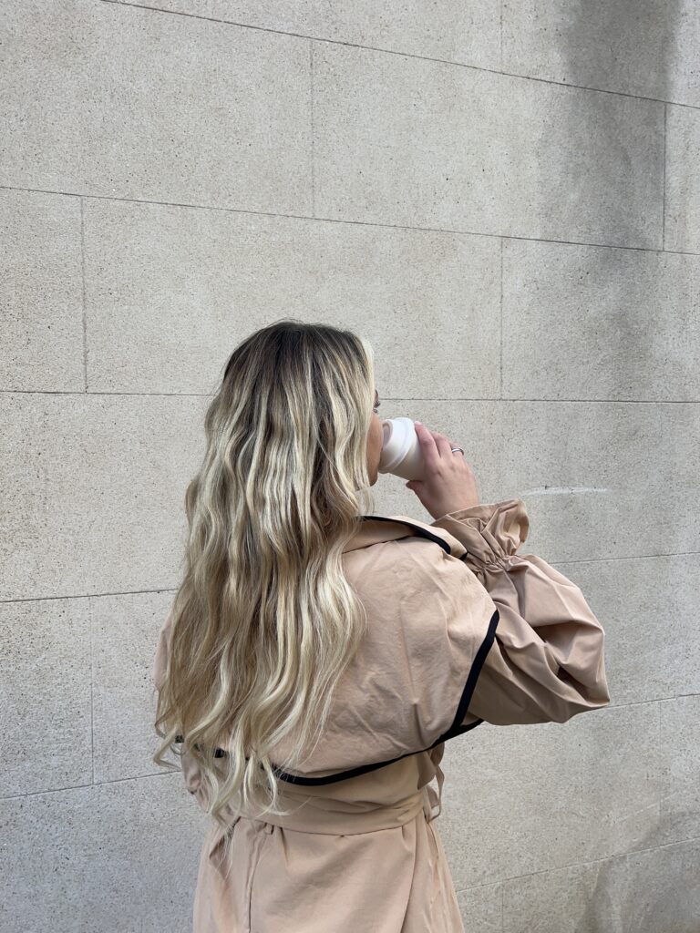 lorna luxe in the style trench coat