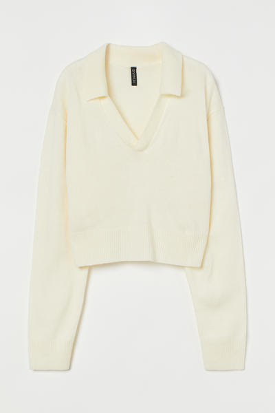 Collared jumper h&M