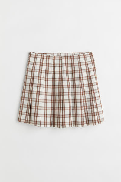Pleated skirt H&M autumn and winter outfits