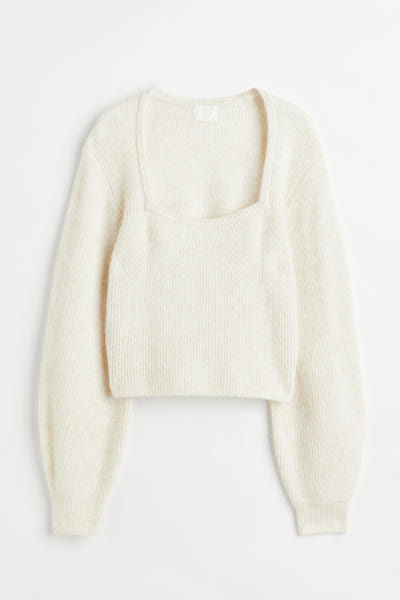 Rib-knit jumper H&M online clothing