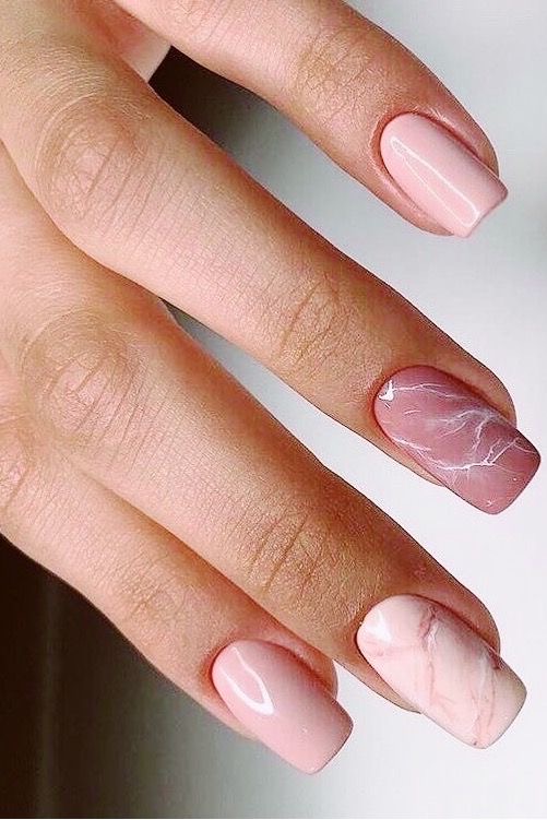 Marble Nails-