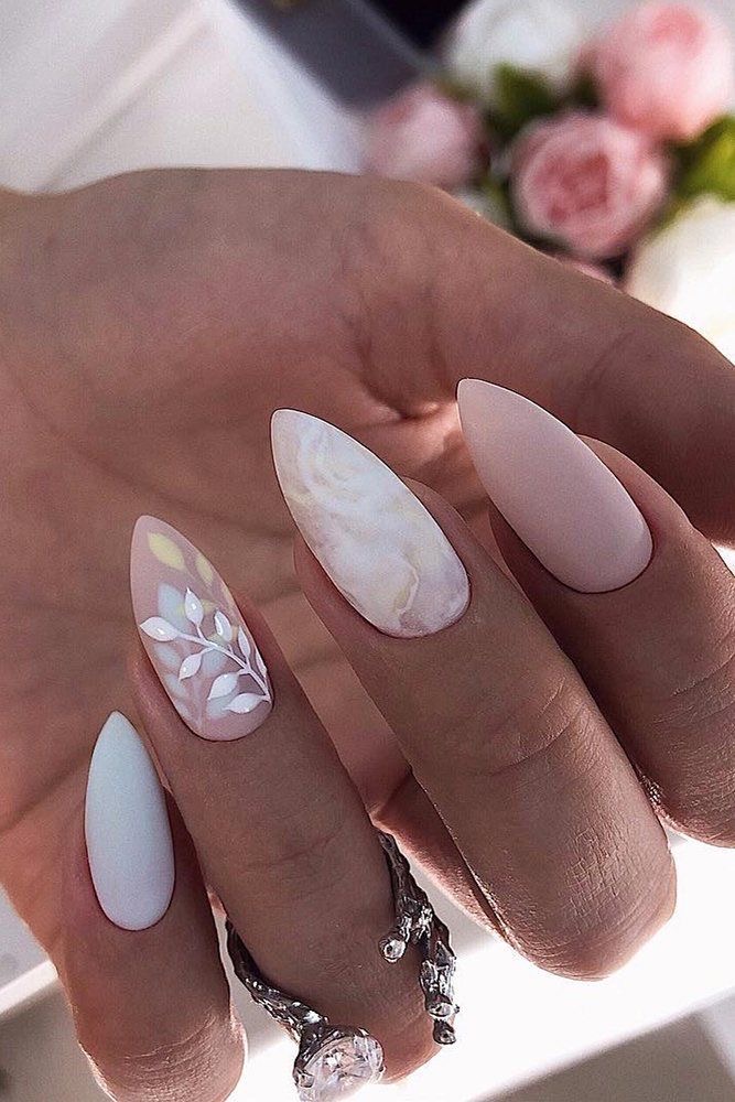 10 Cute Trending Spring Easter Nails 2023 Marble nails spring 2023 trending