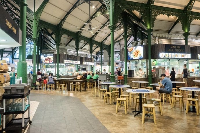 Singapore checklist for a short weekend break HAWKER CENTER SINGAPORE