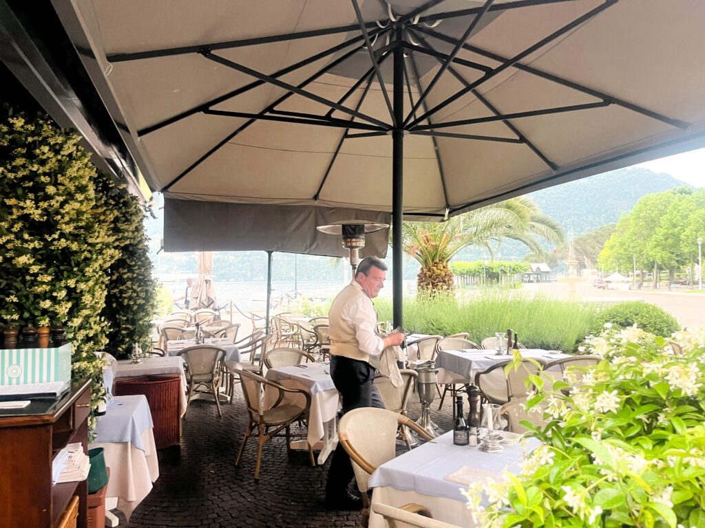 harry bar Lake Como