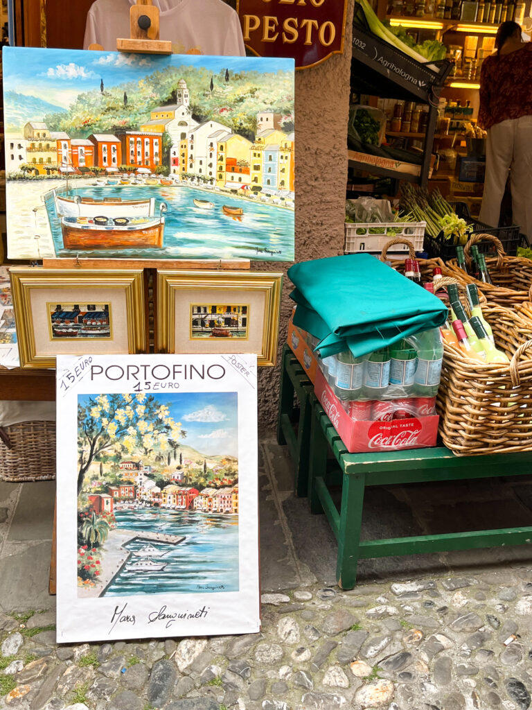 Portofino Restaurants, cafes and Gelateria's