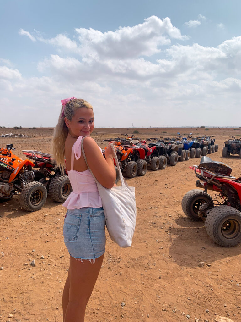 THINGS TO DO QUAD BIKING things to visit in marrakech morocco africa flag