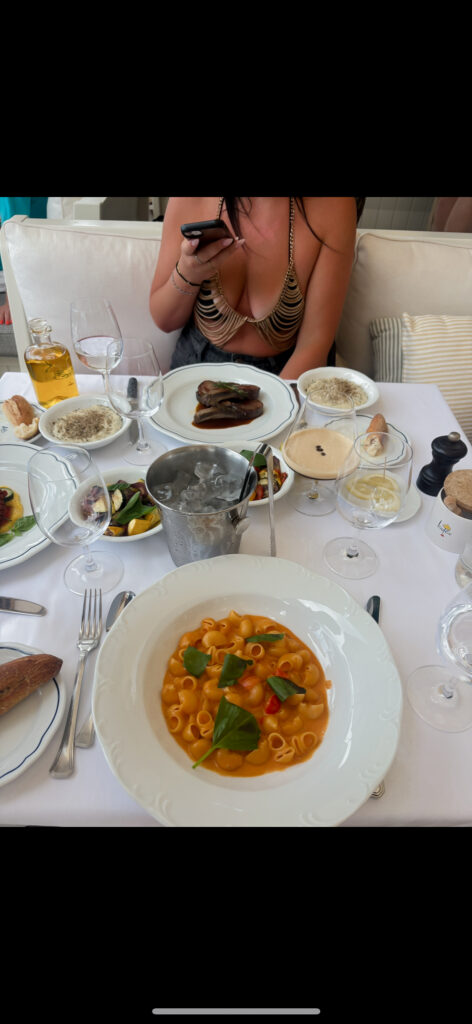 places to eat Lou Lou st tropez