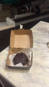 Bagel haus lava cookie